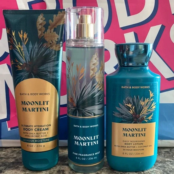Bath & Body Works Moonlit Martini set